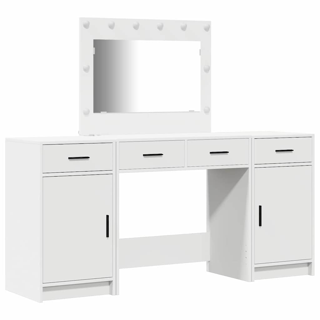 Dressing Table 3 Pcs 40 X 41 X 75 Cm Engineered Wood